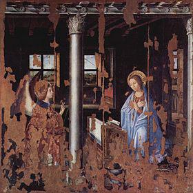 Antonello da Messina Annunciation oil painting image